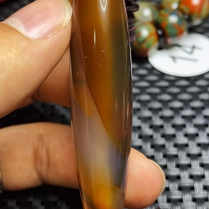 挚***健玛瑙/玉髓颈饰未镶嵌