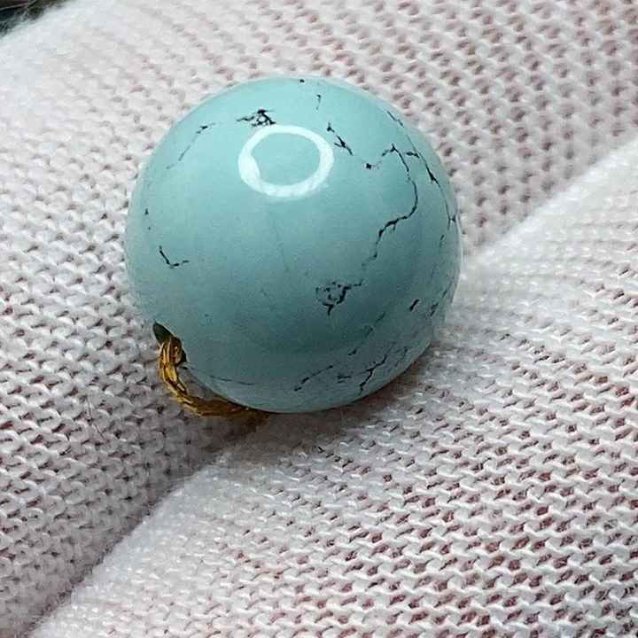 绿松石未镶嵌天然原矿 地大质检