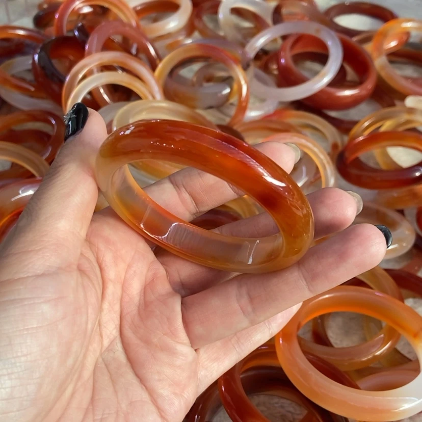 【闪购商品】手镯玛瑙/玉髓未镶嵌麻**干