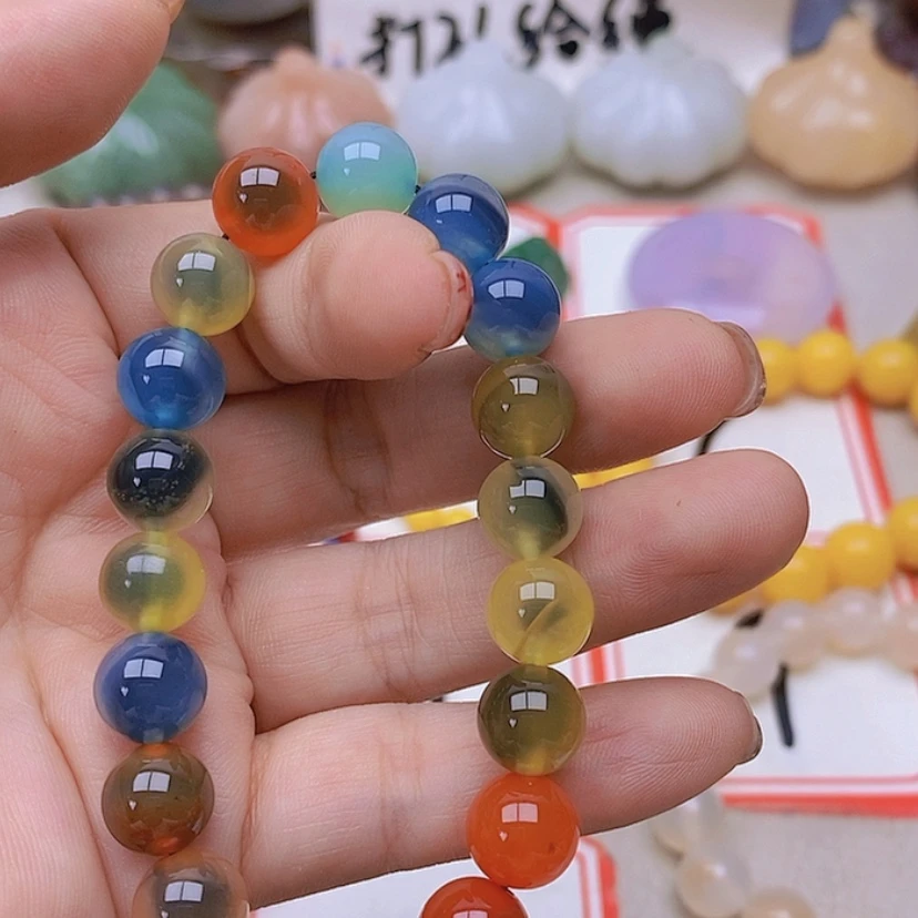 【闪购商品】玛瑙/玉髓未镶嵌珠宝半成品五****）