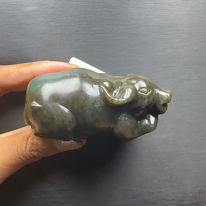 军***链和田玉（糖玉）未镶嵌挂件