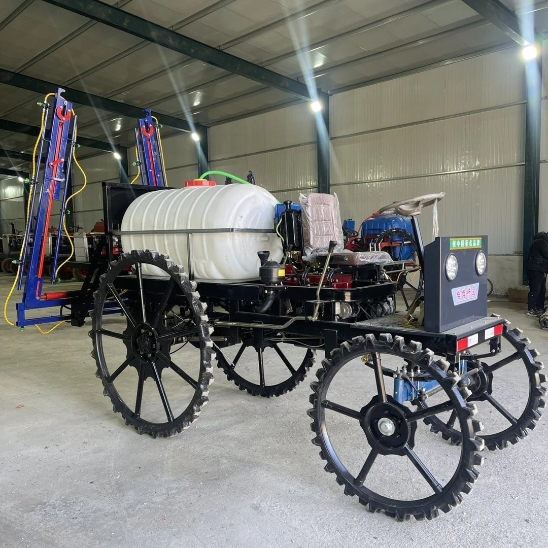 小四轮自走式打药机农用喷雾机玉米棉花水旱田全自动四轮打药机