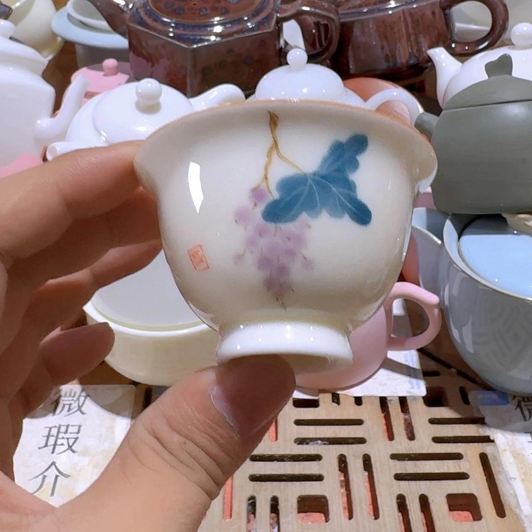 瑕疵茶具。介意勿拍