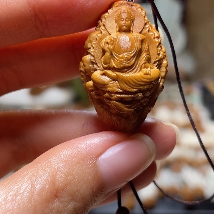 橄榄核吊坠橄榄核