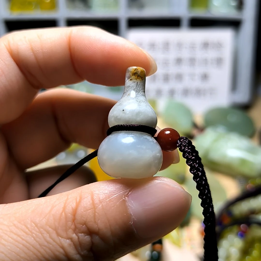 我***播岫玉未镶嵌吊坠(不含链)