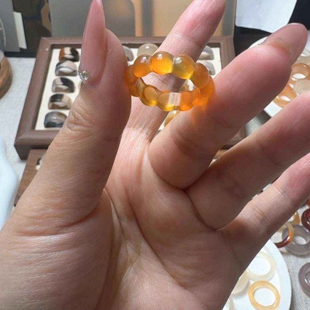 未镶嵌戒指玛瑙/玉髓629港15