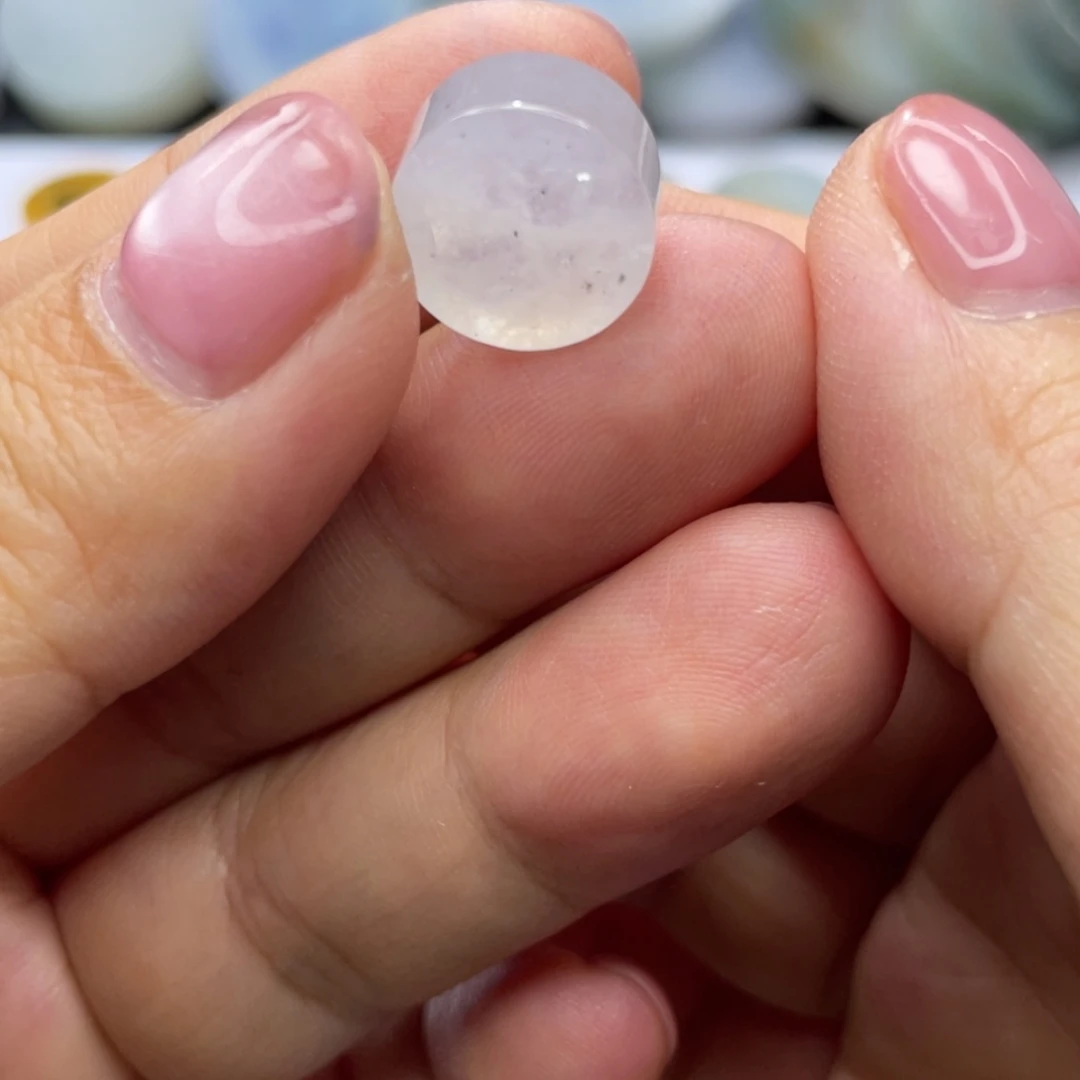 【闪购商品】定制翡翠未镶嵌天然翡翠白冰乌鸡