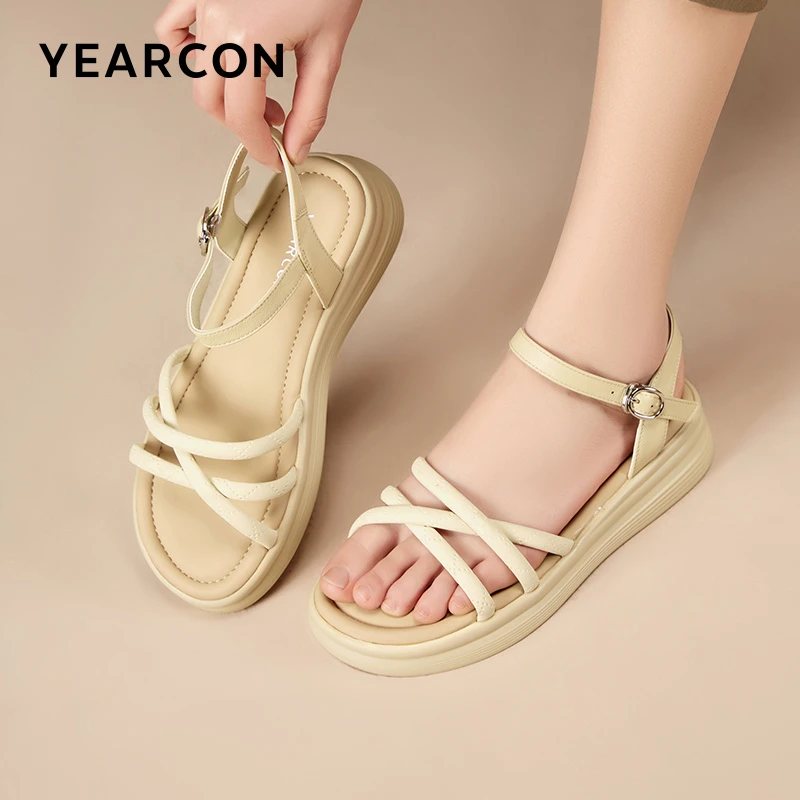 意尔康新款时尚休闲女鞋夏季透气女鞋5362DL28061W