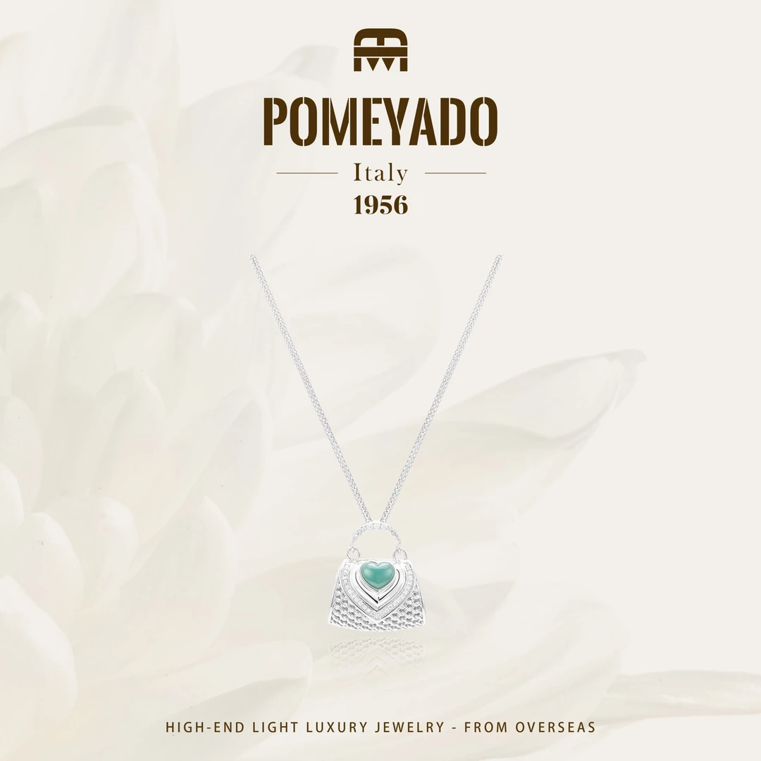 【禄心包包】Pomeyado设计师款高级包包项链F3273