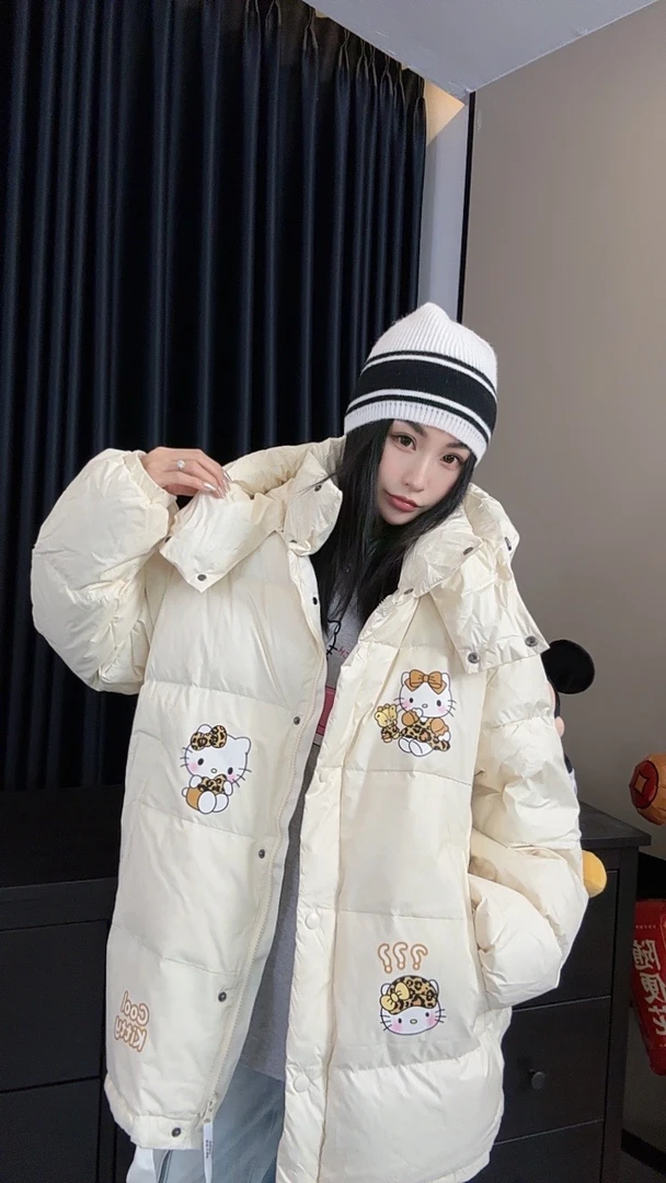 【劉發發】W473【冬日来信】新款时尚韩版百搭宽松显瘦羽绒服