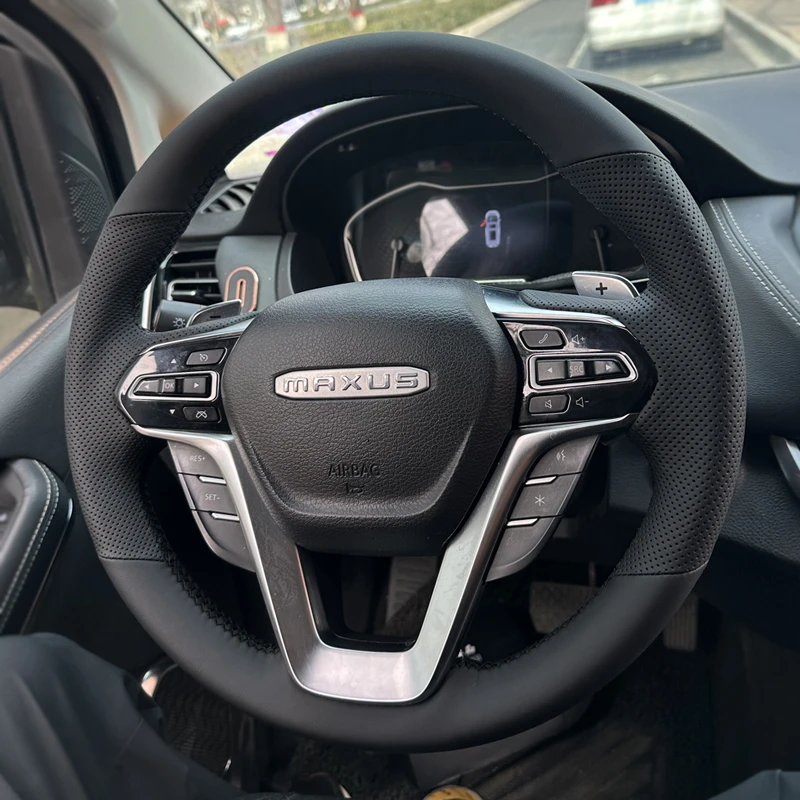 19-23款上汽大通G20/G10方向盘套EUNIQ7把套手缝专车专用方向盘套