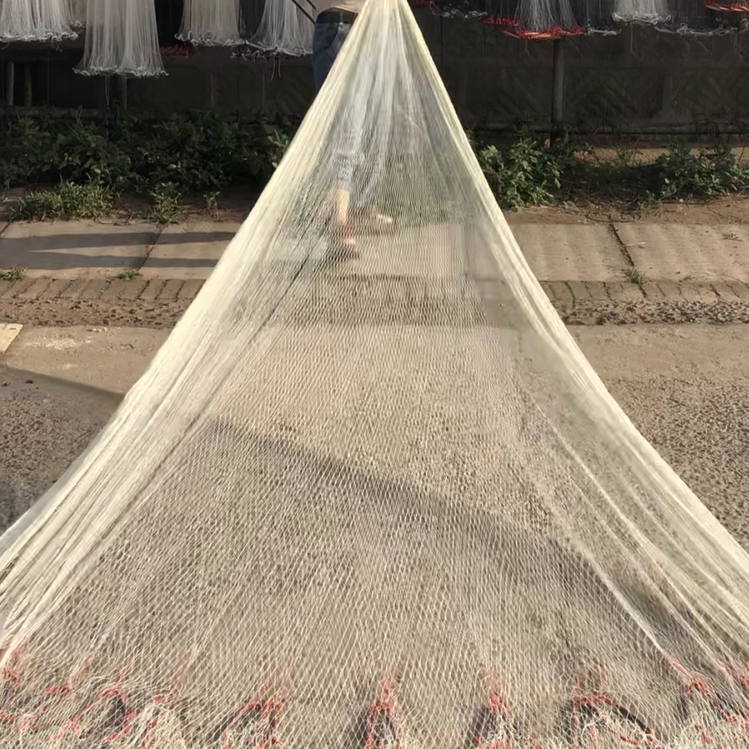 八遍大力马一指网眼3米高，七斤重，纯手工编织，一开到顶，铅坠子
