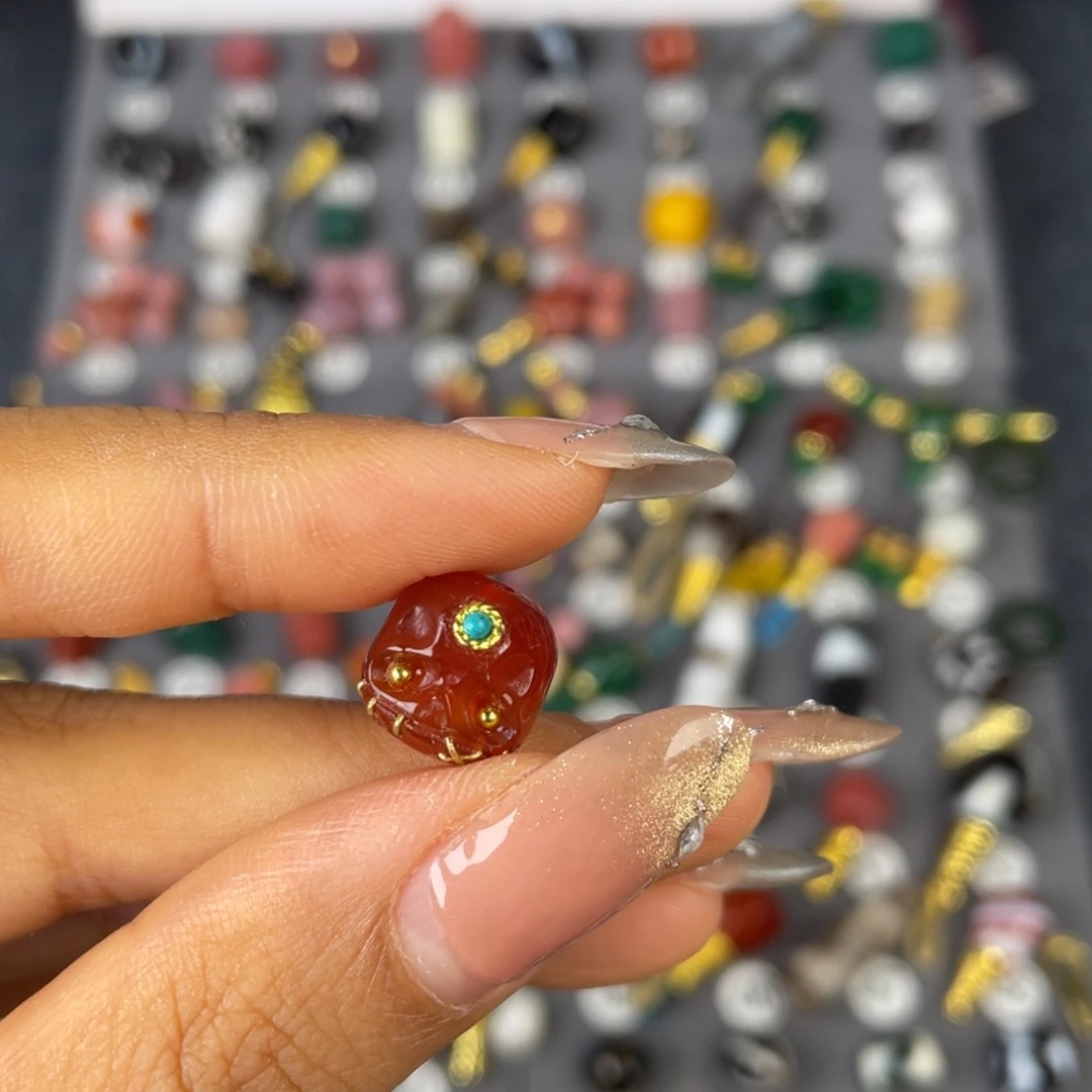 合金配饰玛瑙/玉髓