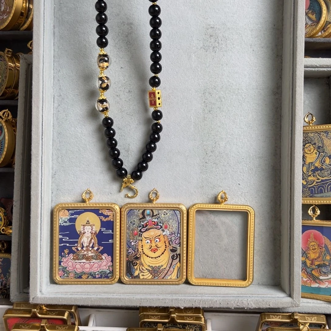 吊坠烦****）双面大日➕黄老爷