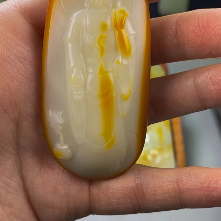 瀚***爷新疆昆仑山料 守 护 牌