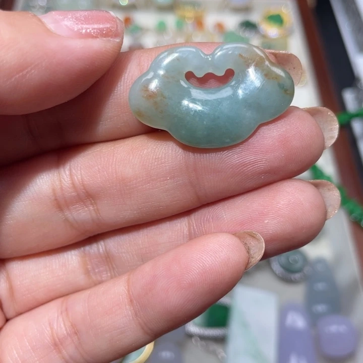 翡翠未镶嵌颈饰天然翡翠