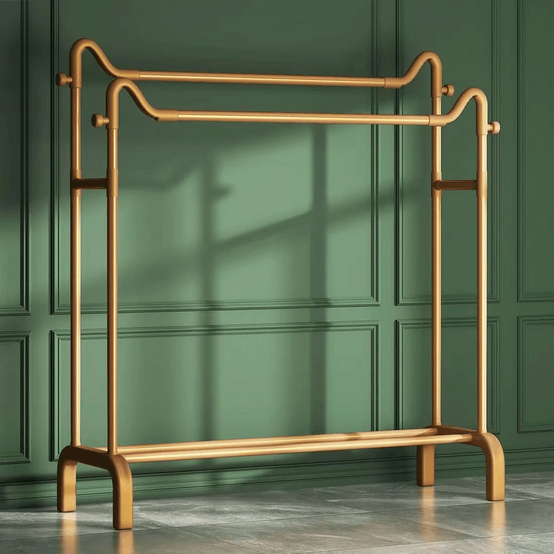 衣架落地立式家用猫耳出租方专用宿舍室内衣帽架轻奢高颜值