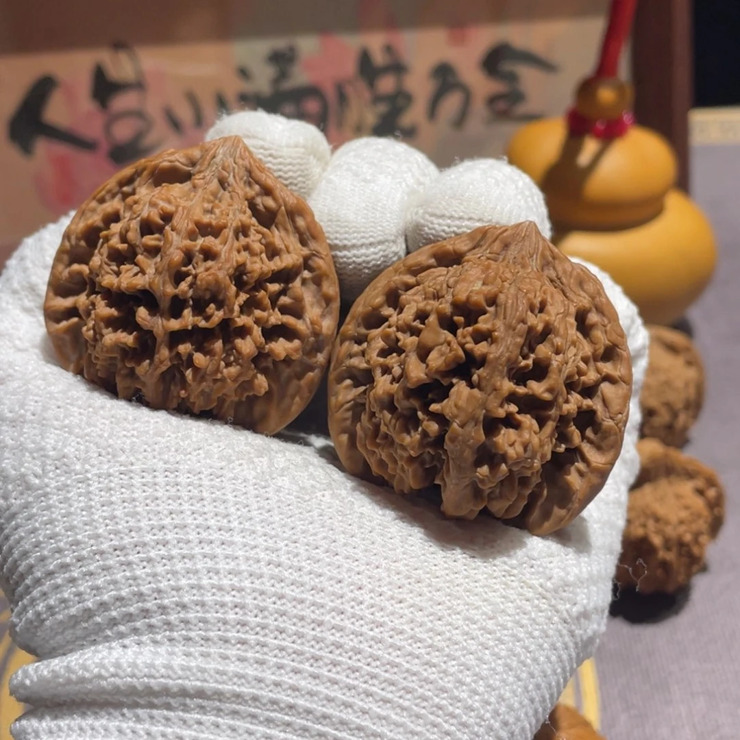 文玩核桃把件43全品星星278