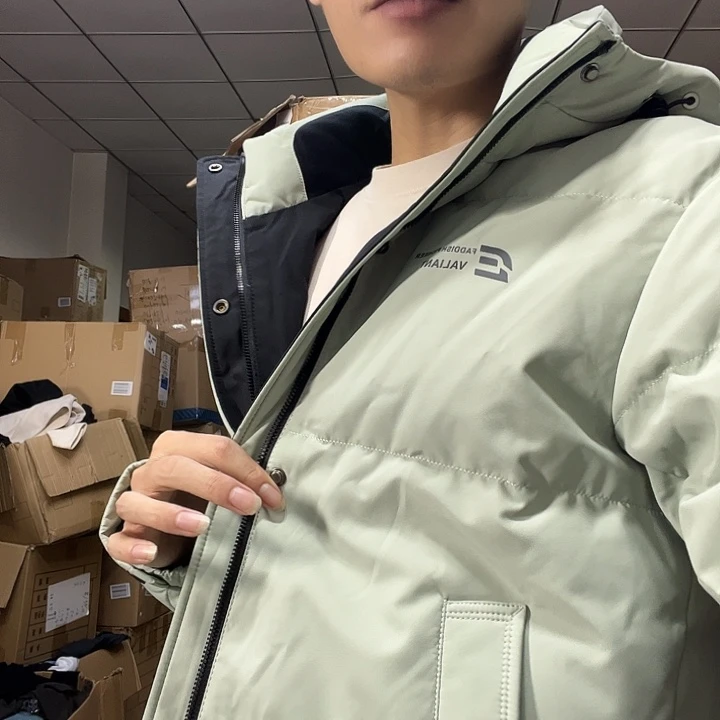 新男士短款鸭自己备注吃吗