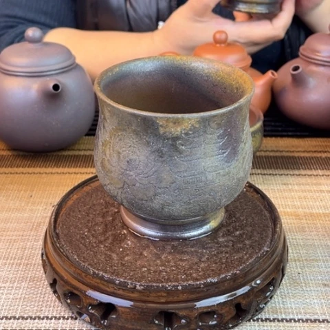 茶壶紫砂底槽青城市260c c