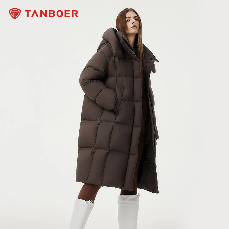 【大叔专享】坦博尔2024年新款95鸭绒长款羽绒服TBF520802Z