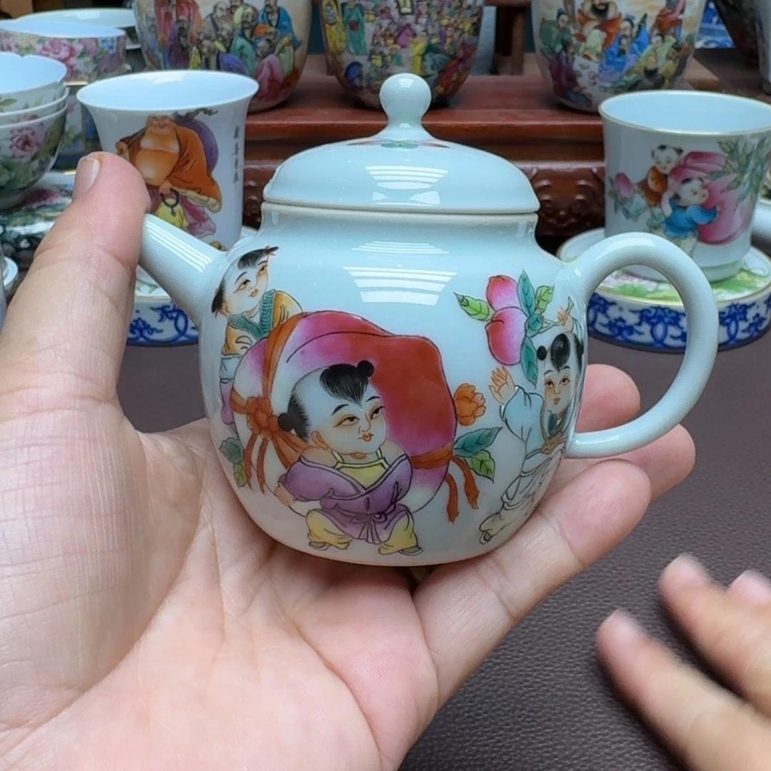 景德镇手工手绘展示