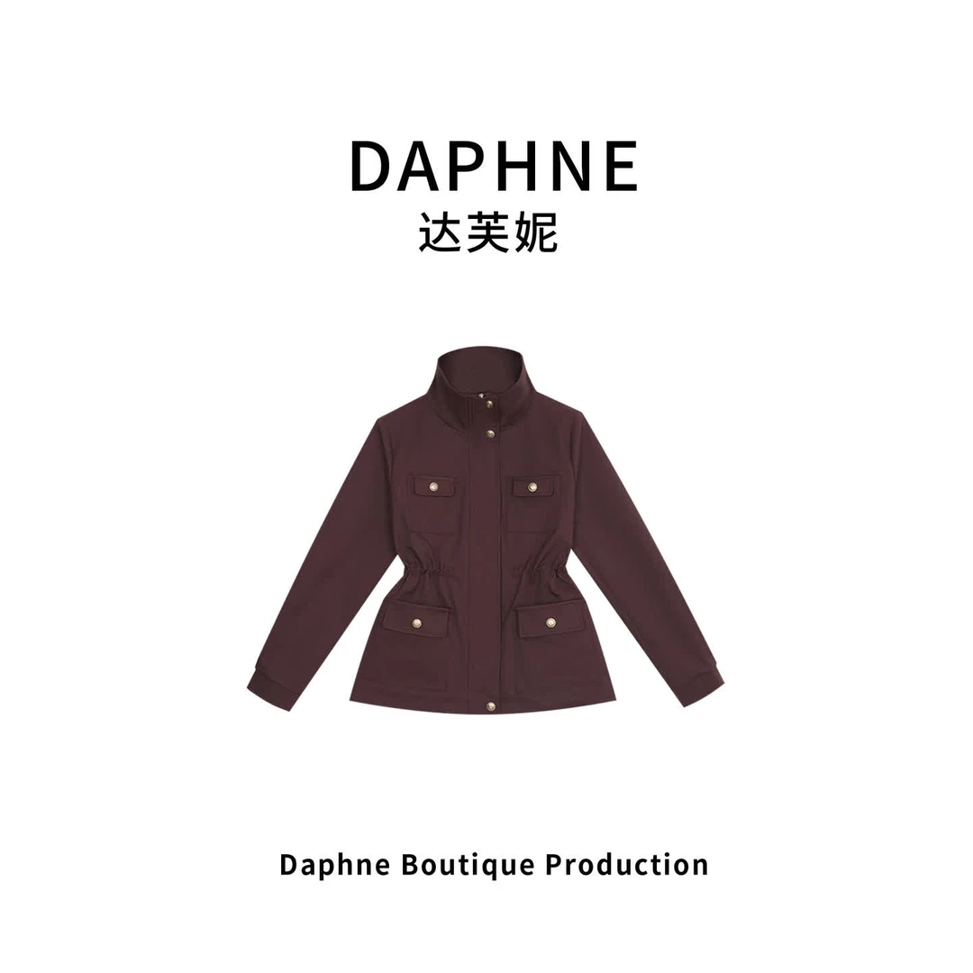Daphne/达芙妮H高奢系列设计师早春时尚女式外套HWTT060