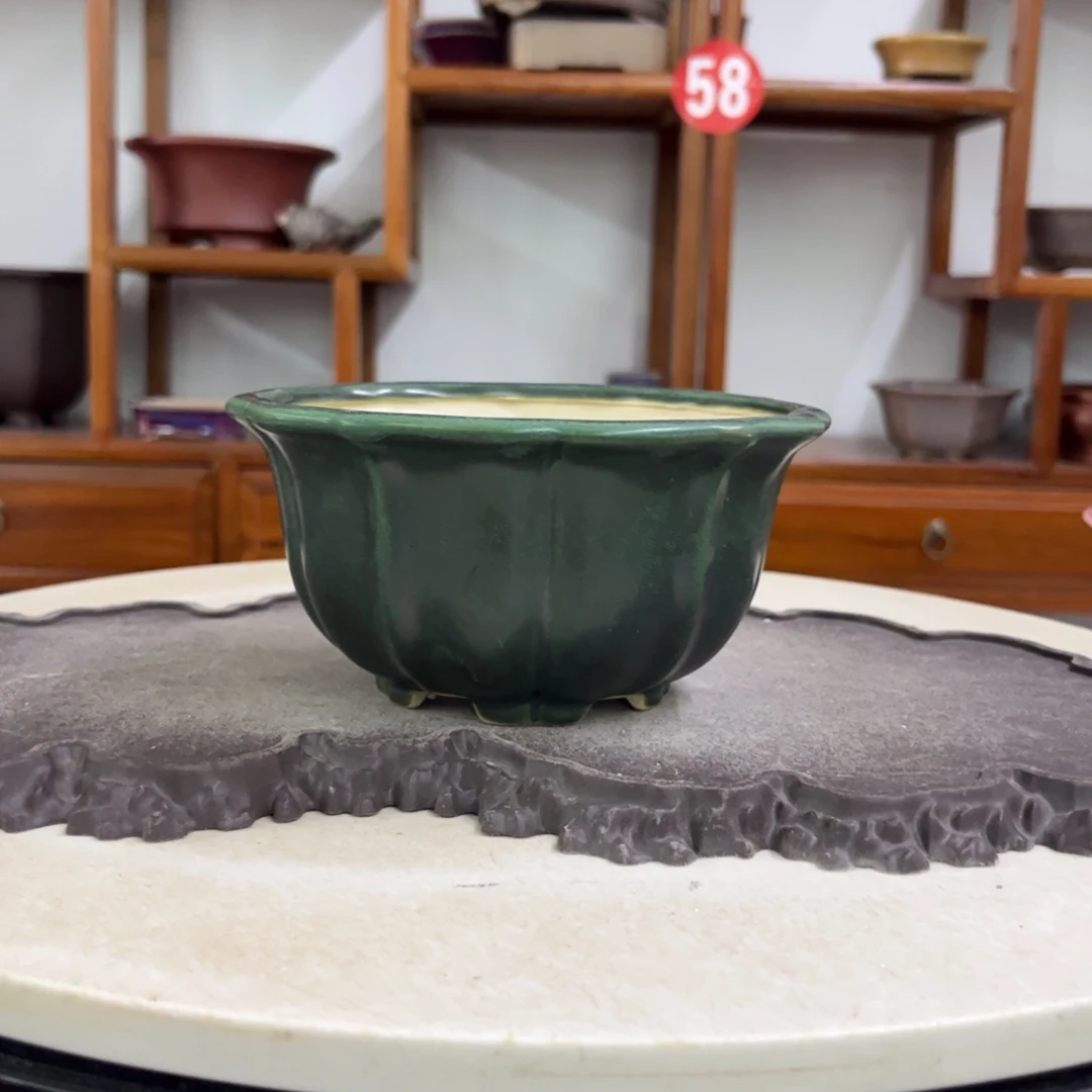 紫砂花盆瑕疵7.5-15。。。