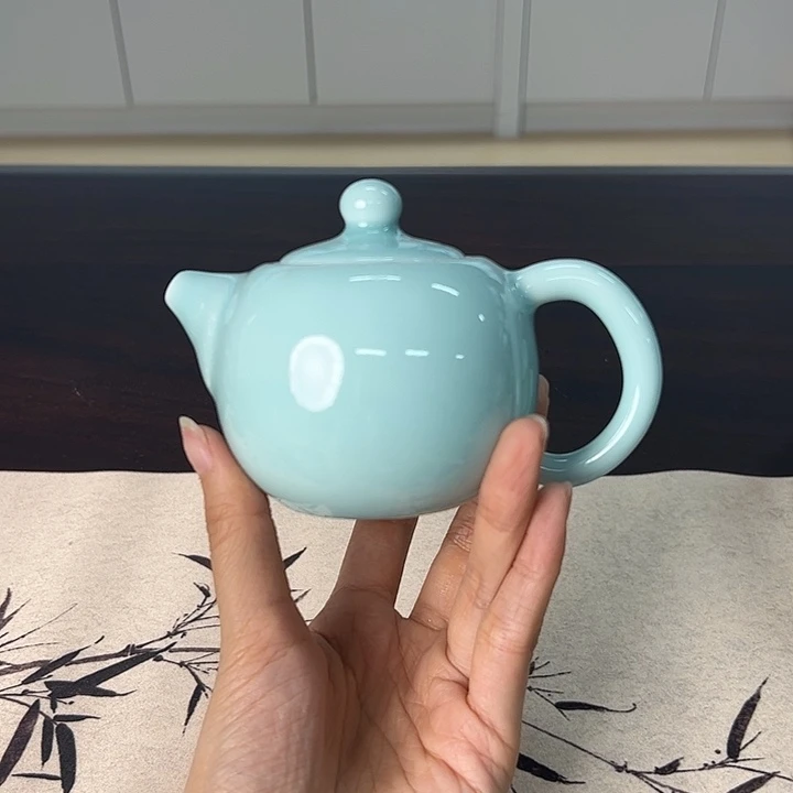 龙泉云间青瓷小米茶器