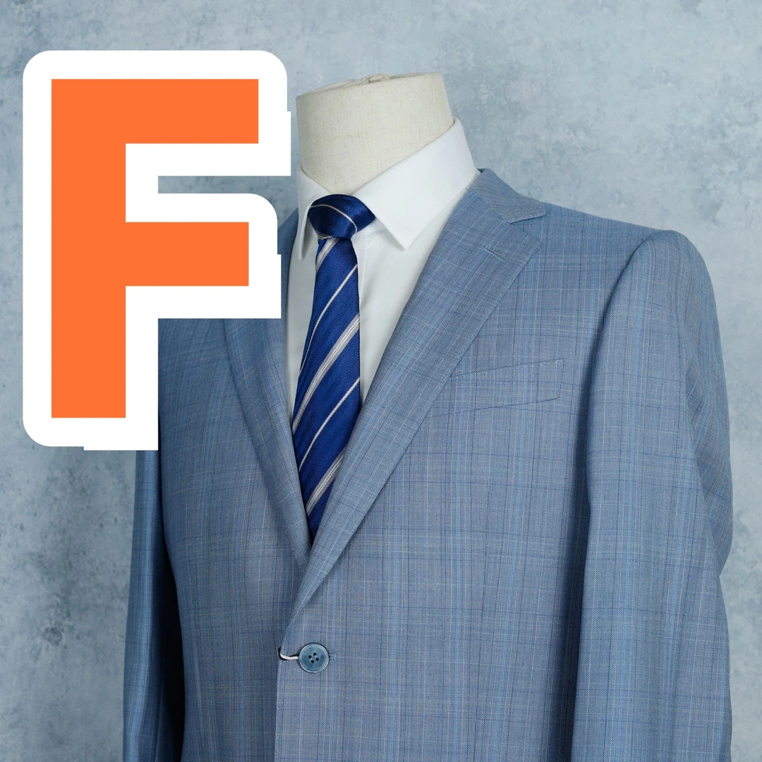 【F字头】男士高端孤品羊毛西服