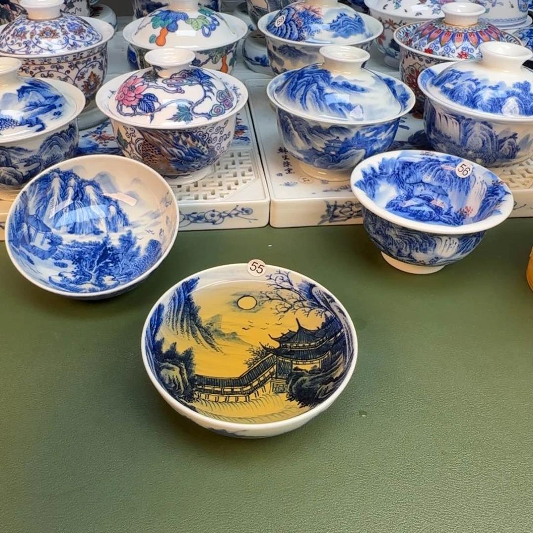 纯手工纯手绘茶具55