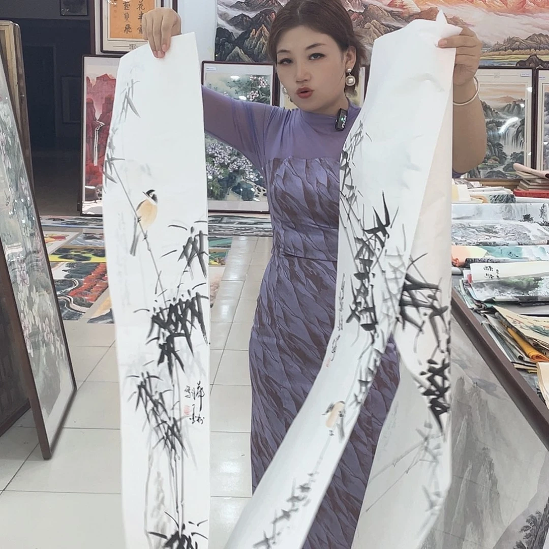 国画纯手绘国画山水