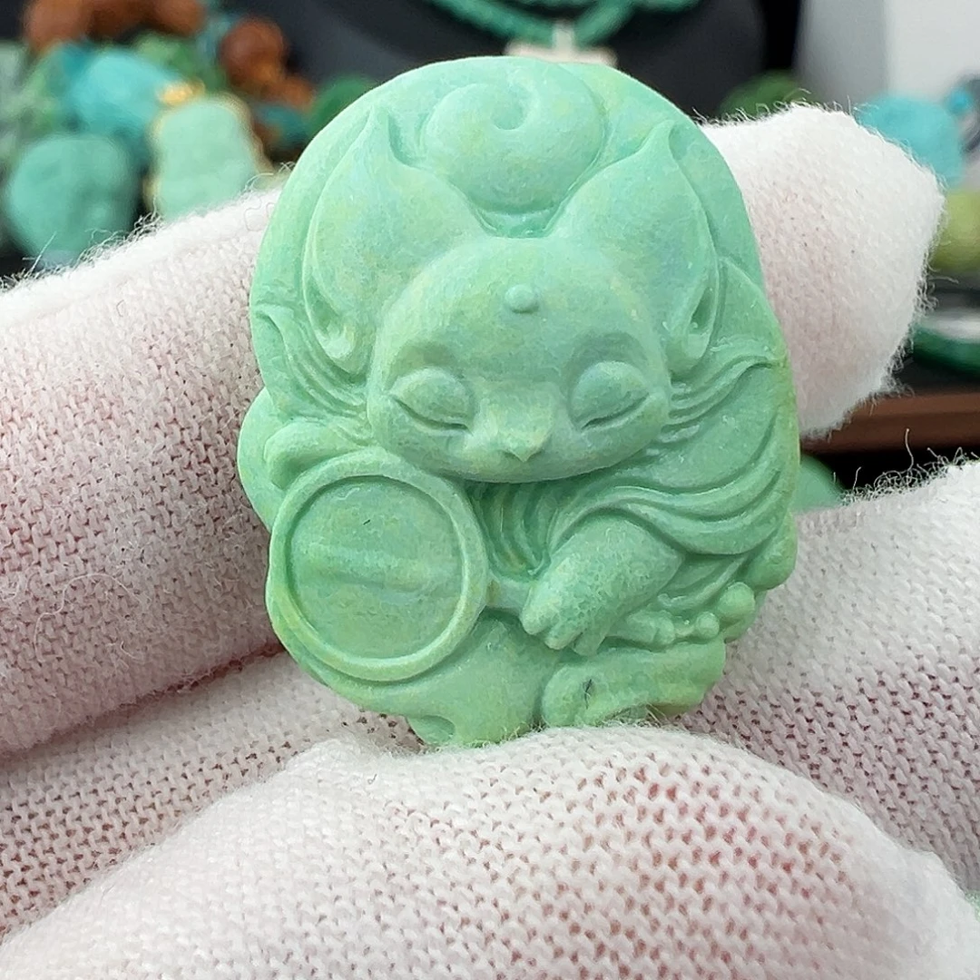 绿松石未镶嵌绿松石主播万丽