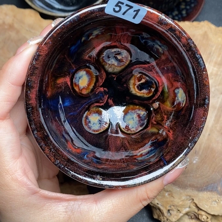 茶盏建窑建盏主人杯571