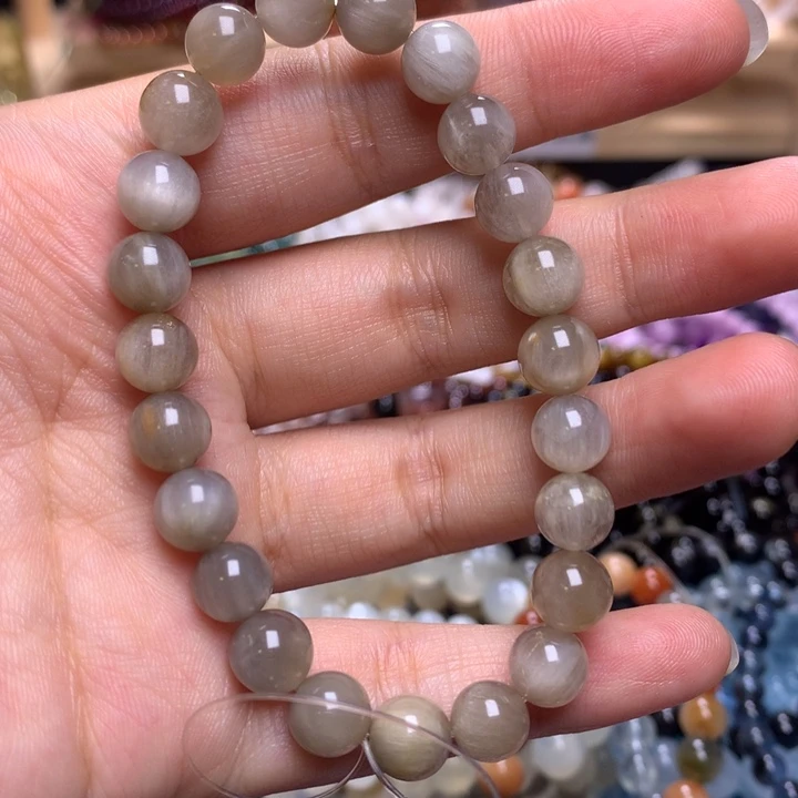 未镶嵌手串水晶7.9兔毛