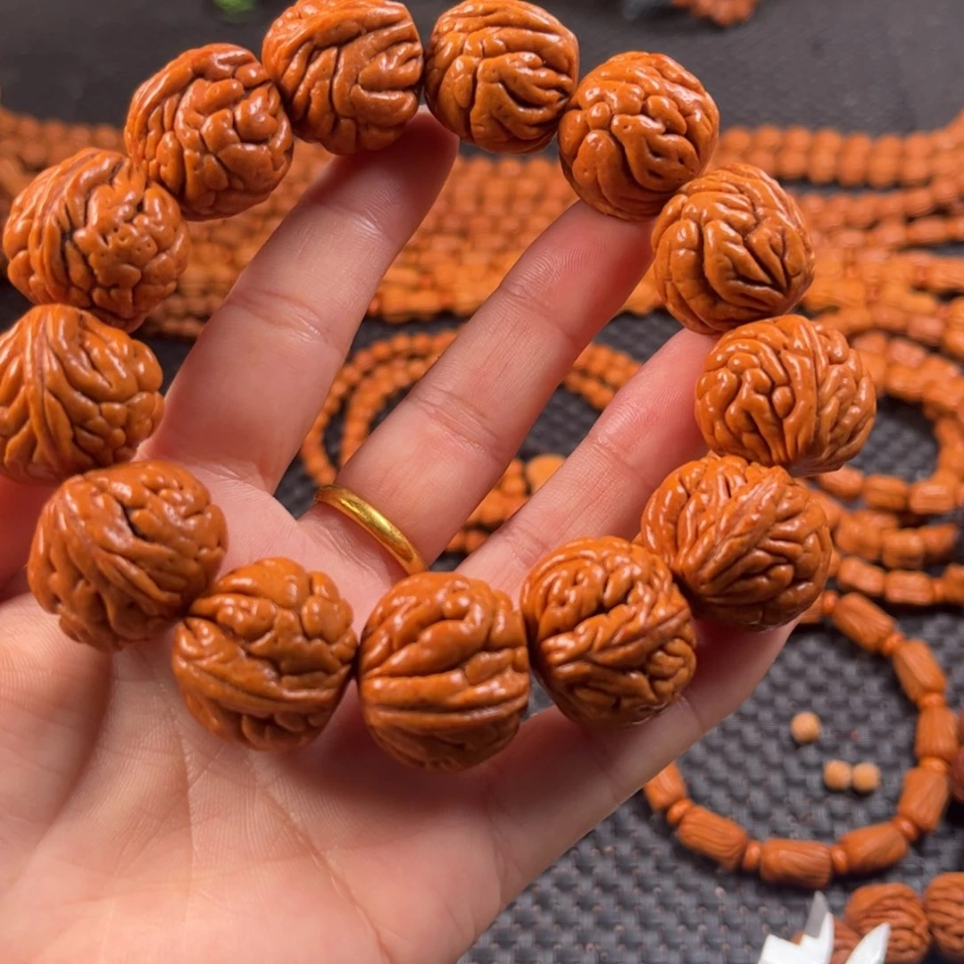 桃核手串Y26链接手串