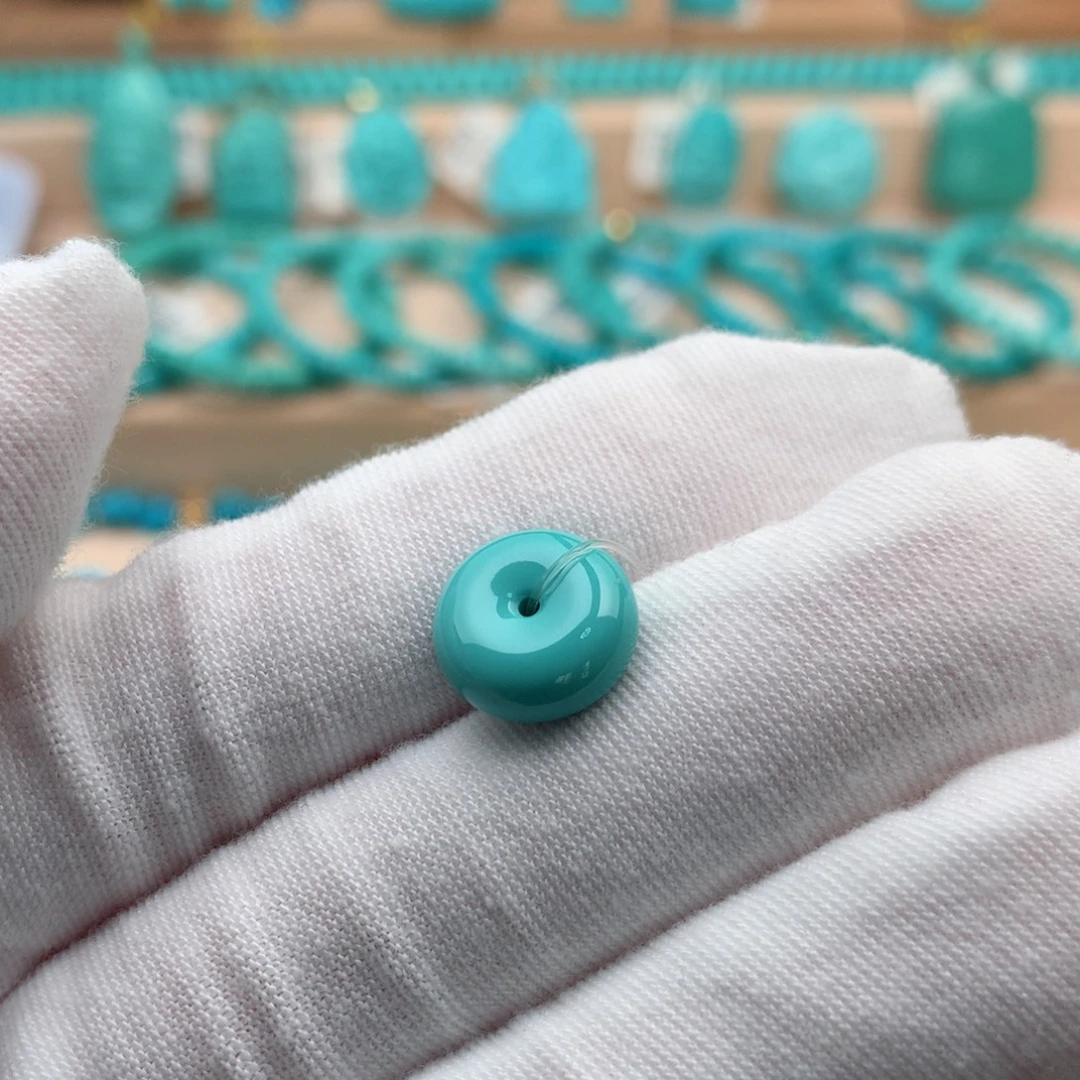 绿松石未镶嵌珠宝奇石11.5mm