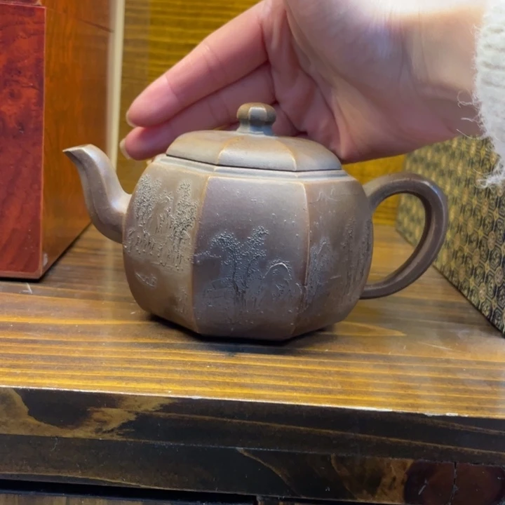 鱼***郎紫砂茶壶紫砂茶具紫砂