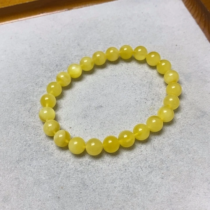 裸石蜜蜡未镶嵌手串
