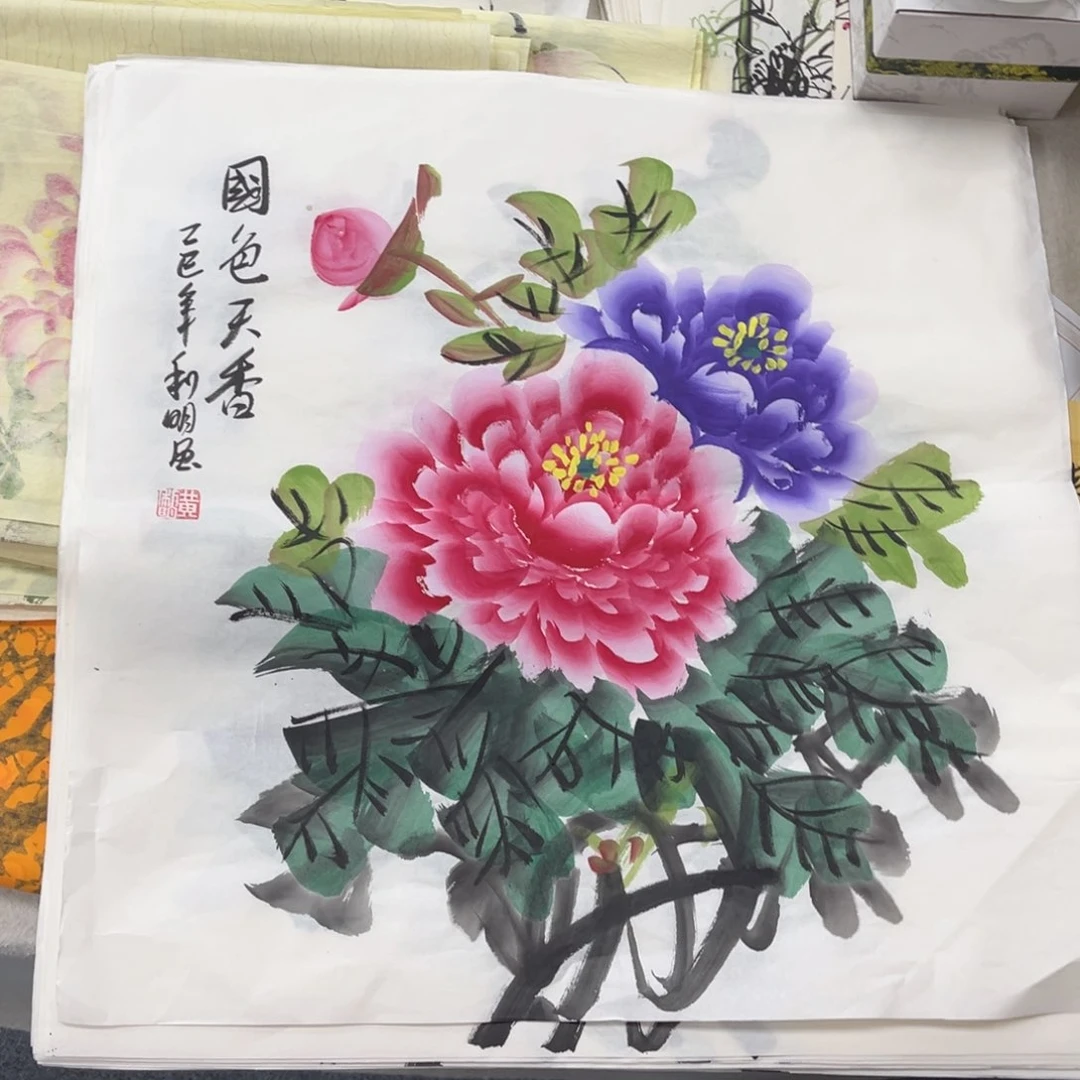 国画纯手绘字画国画作品欣赏