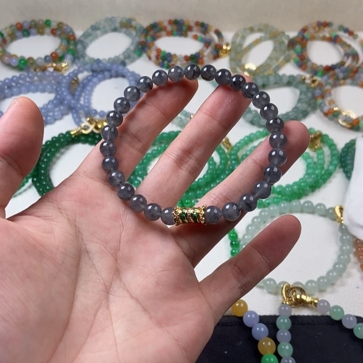 定制翡翠未镶嵌缅甸翡翠a货卡7