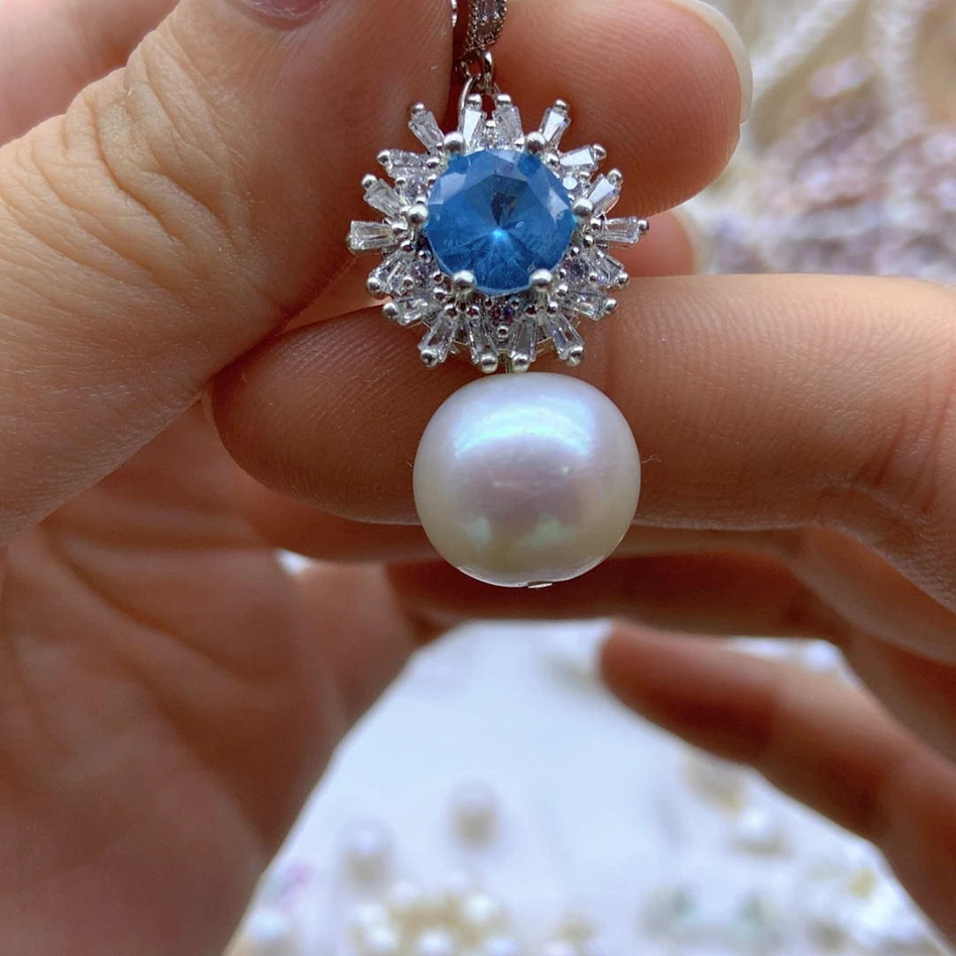 淡水珍珠未镶嵌耳饰