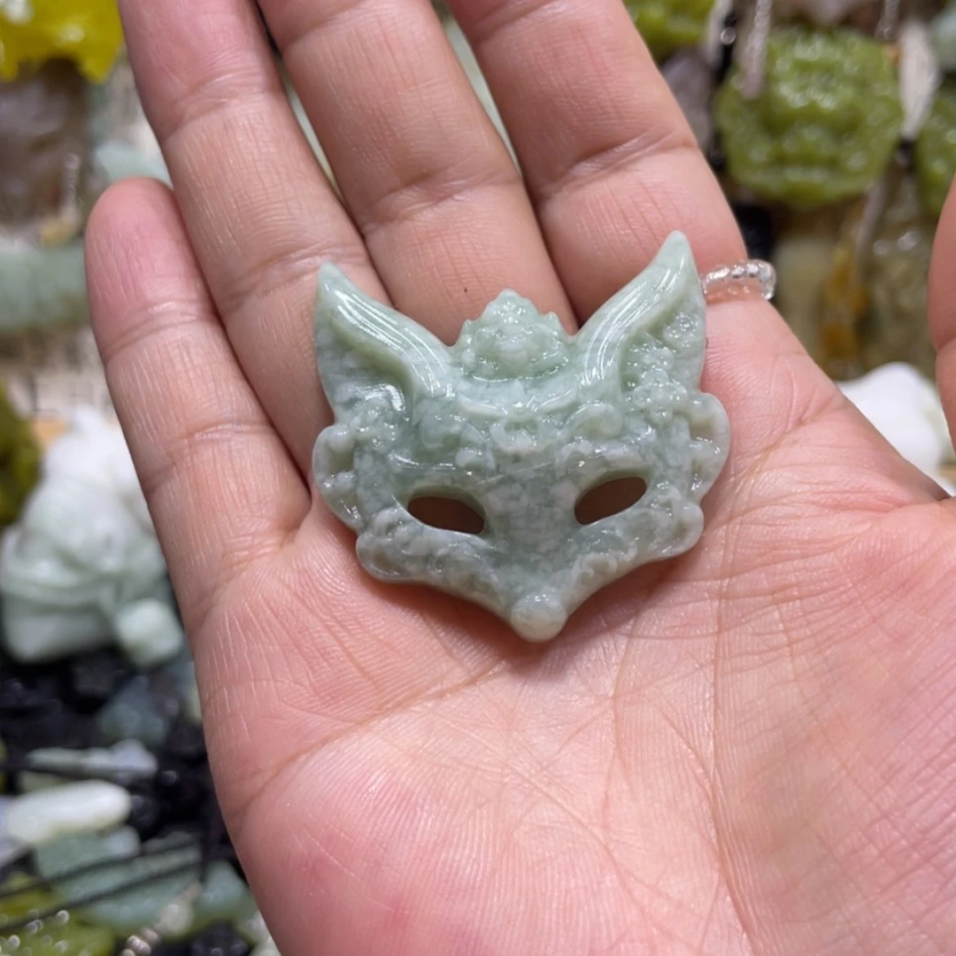 【闪购商品】岫玉颈饰未镶嵌y**i38吊坠