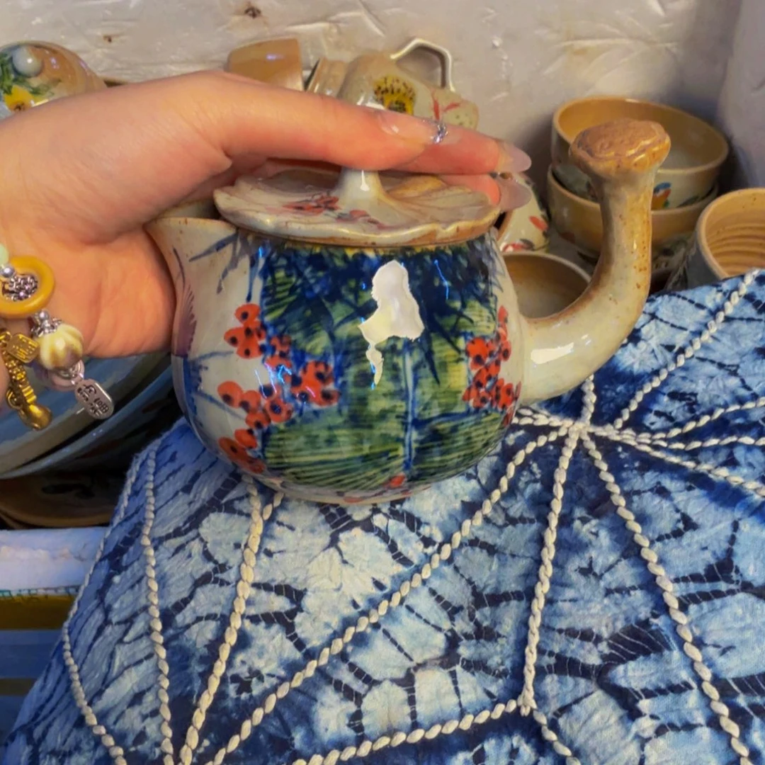 瓷片景德镇陶瓷手工手绘