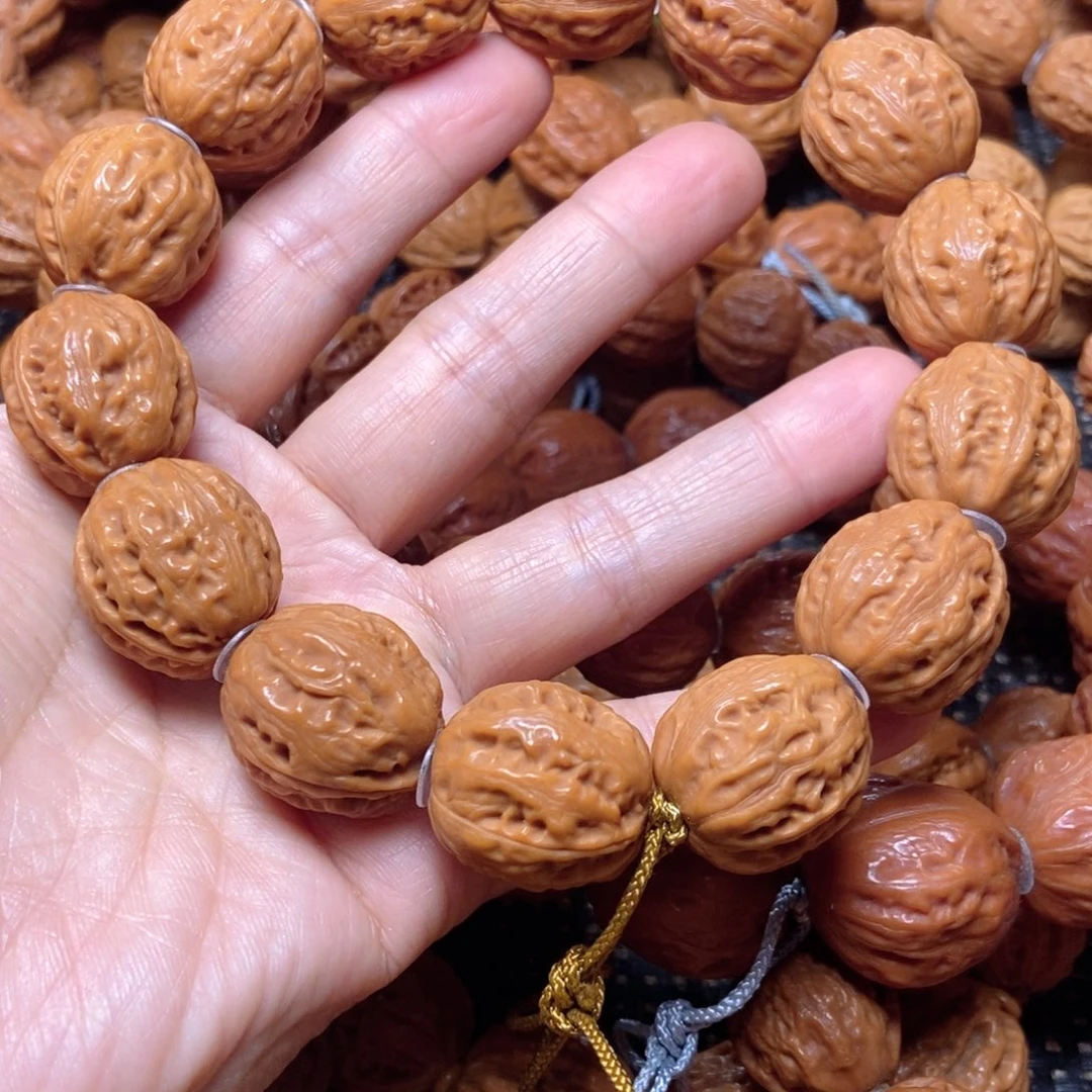 ****Ｌ桃核手串粗筋手串