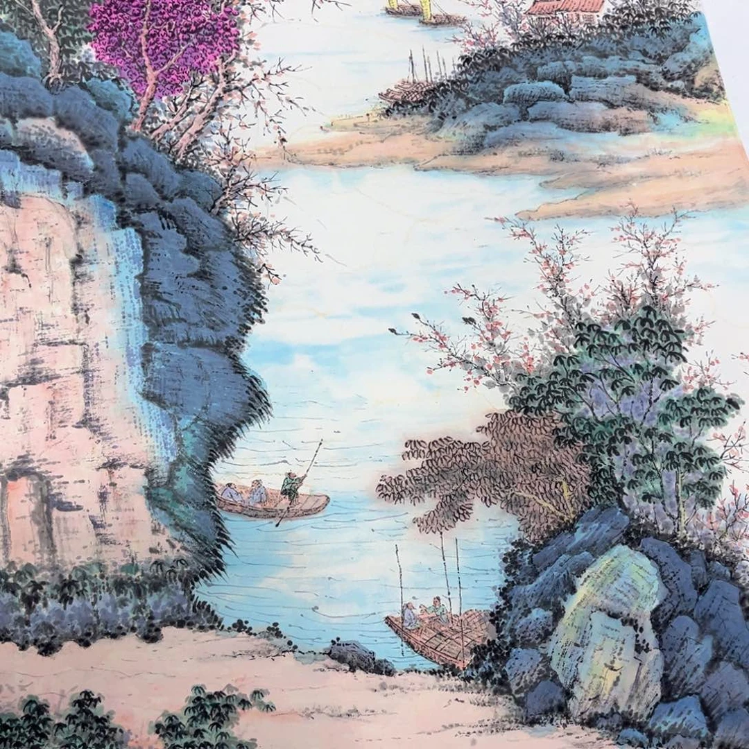 艺***饰国画绘画作品多次参加