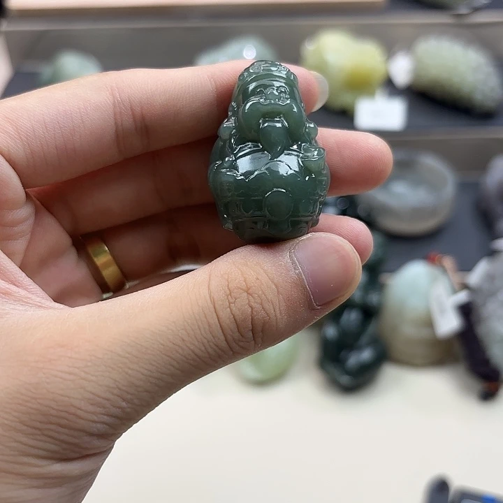 和田玉未镶嵌吊坠(不含链)