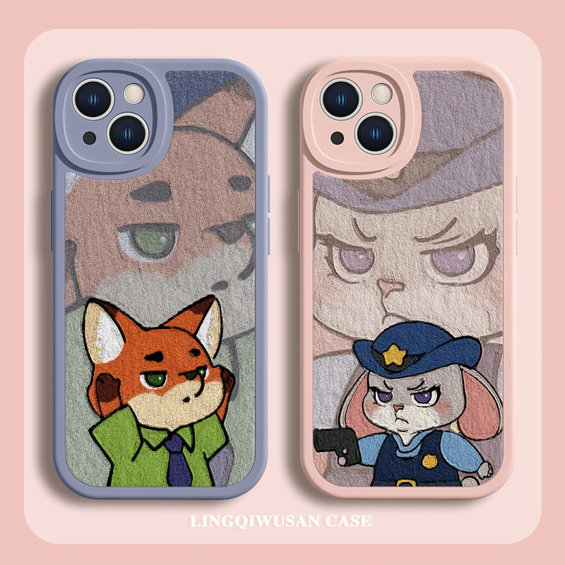 【疯狂动物城】适用苹果16promax手机壳iphone15防摔14全包13小羊皮