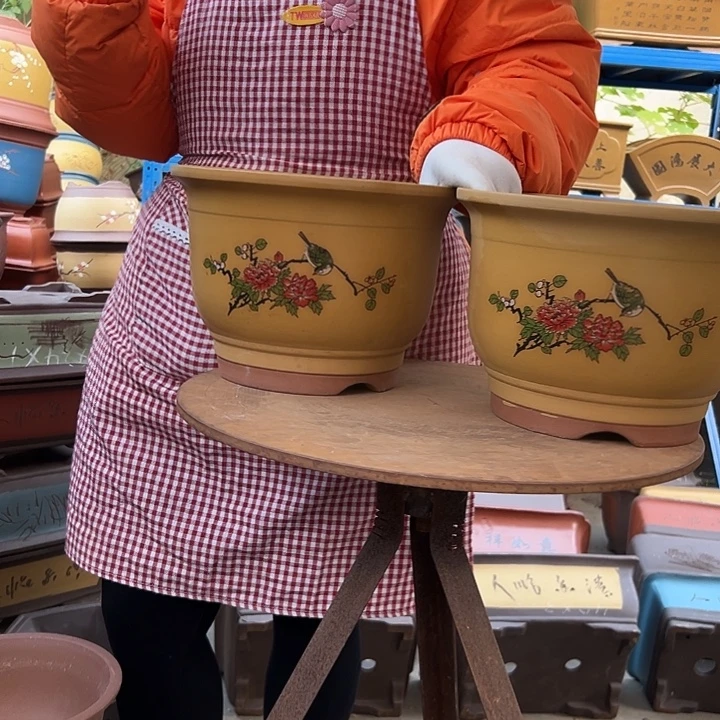 28+28黄色鸟语花香大一对