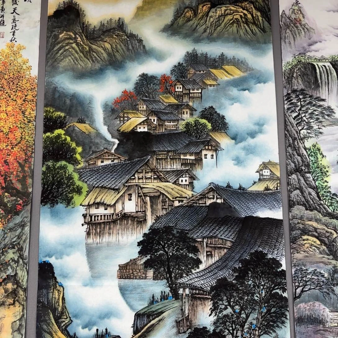 国画70/140四尺手绘